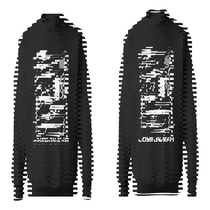 80年代映画 武器 サイエンスフィクションとホラーを選択 スウェットシャツ