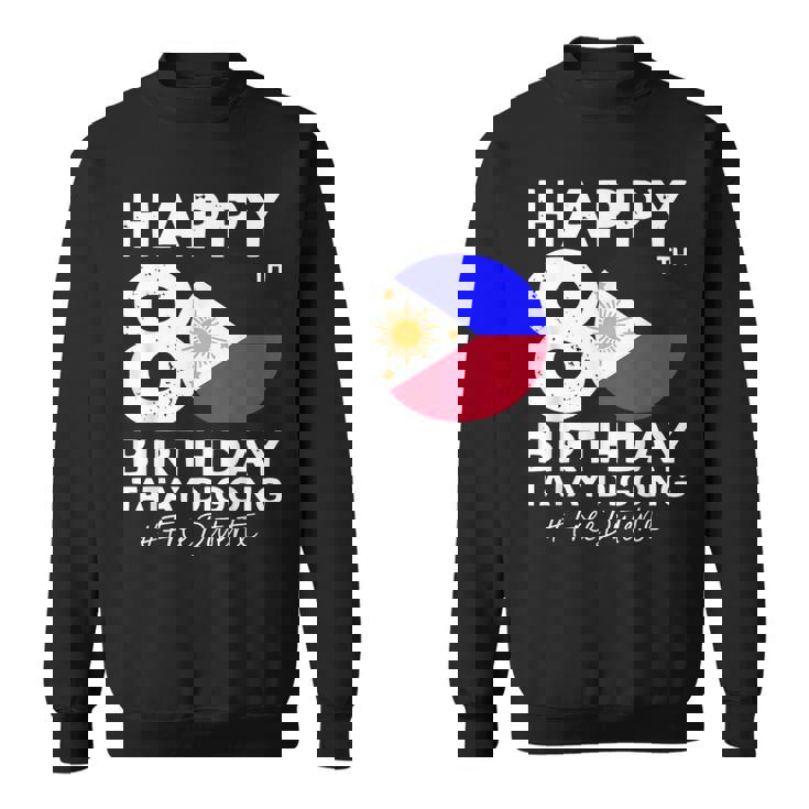 80歳の誕生日おめでとうタテイ・ディゴン・ドゥテルテ Prrd フリー・ドゥテルテ スウェットシャツ