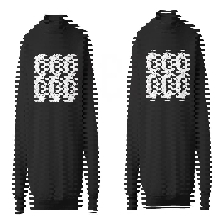 888 数秘術 スピリチュアルパーソナルナンバー 888 エンジェルナンバー スウェットシャツ