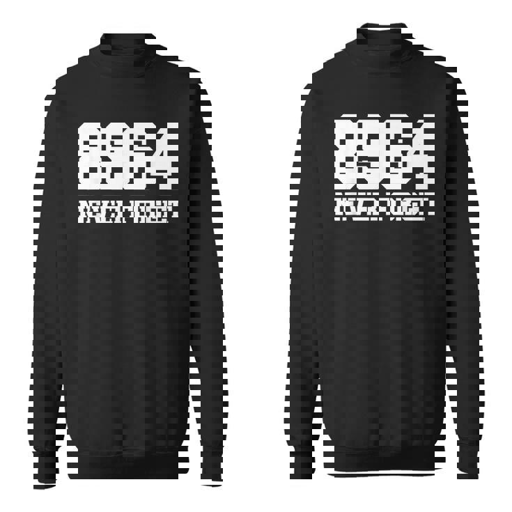 ホワイト 8964 Never Forgetelf-Defense スウェットシャツ