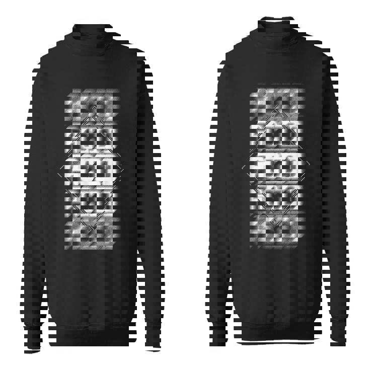 Acid House Trippy Blurry Techno Rave Edm ミュージックフェスティバル スウェットシャツ