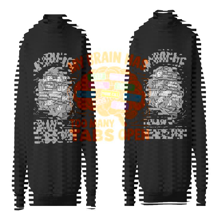 Adhd 意識 神経多様性 Adhd 脳 スウェットシャツ