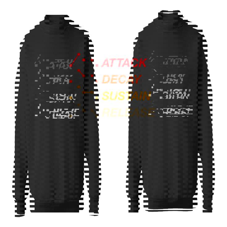 Adsr Producerynth ヴィンテージアナログギアスタジオエンベロープ酸 スウェットシャツ