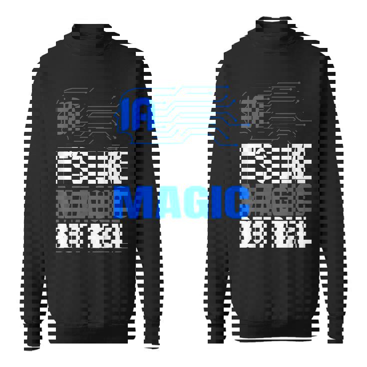 Aiマジック リアルロボットテック 未来 デジタルマインド スウェットシャツ