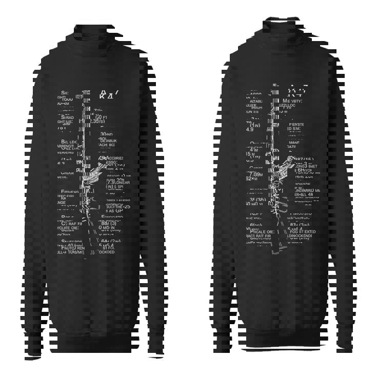 Ak-47 シャツ Ak-47 ブループリント スウェットシャツ