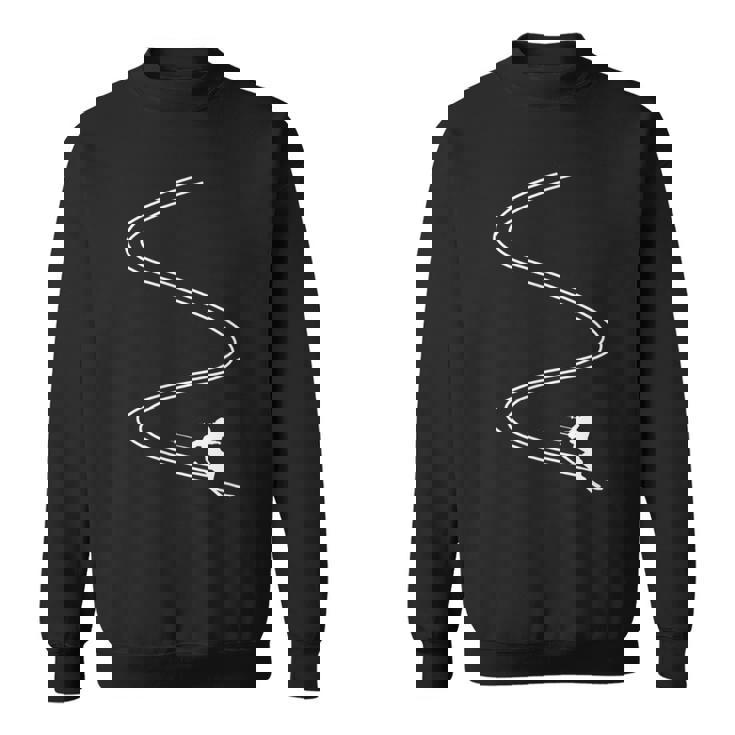 Alpinekiing ディープスノーパウダー ファーストライン スキー ホリデー スウェットシャツ