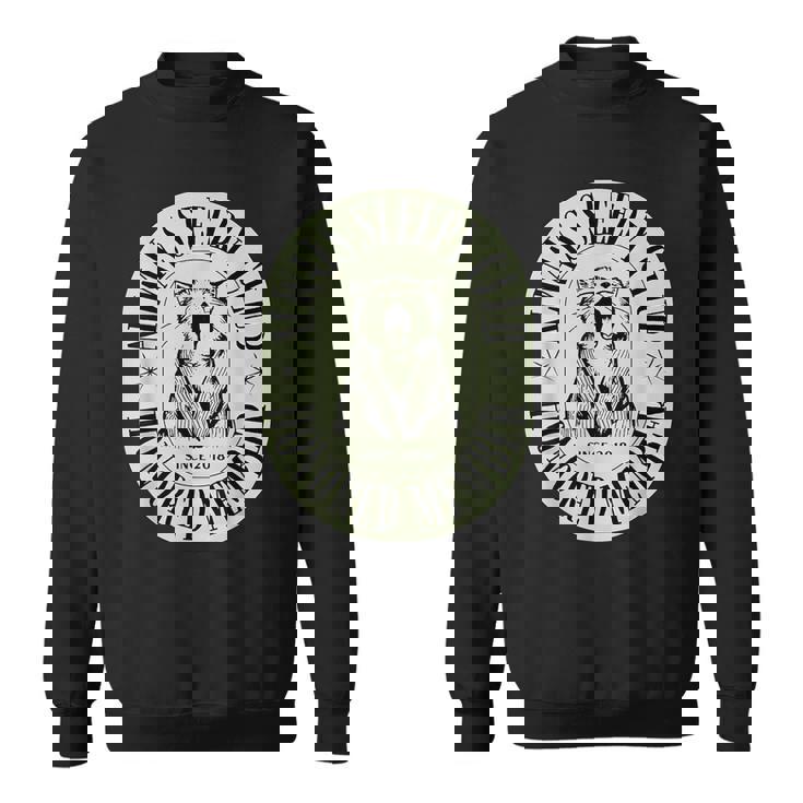 Alwaysleepy Club 男性用の面白いプリント、グラフィック スウェットシャツ