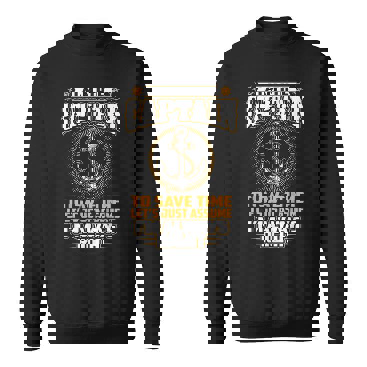 I Am The Captain スウェットシャツ