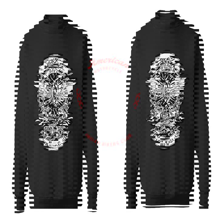 American Motorcycle インディアン バイカー クラブ オートバイ バイカー スウェットシャツ