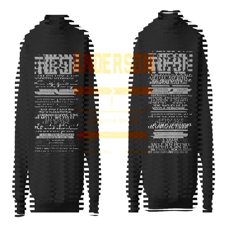 Anderson Completely Unexplainable Notices Everything But Won’T Say It Name Sweatshirt