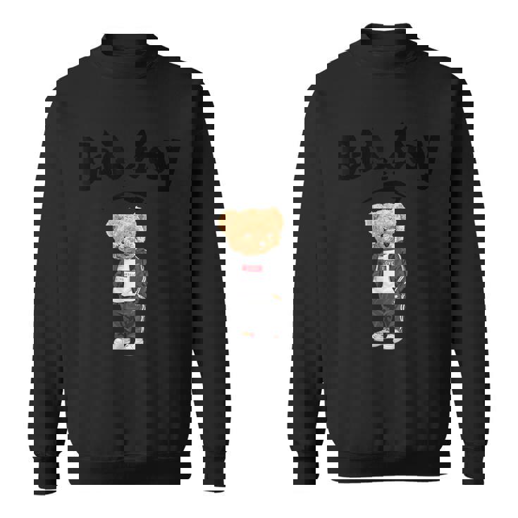 Angry Bad Boystyle Cool Teddy Bear Bad Boy Graphic スウェットシャツ
