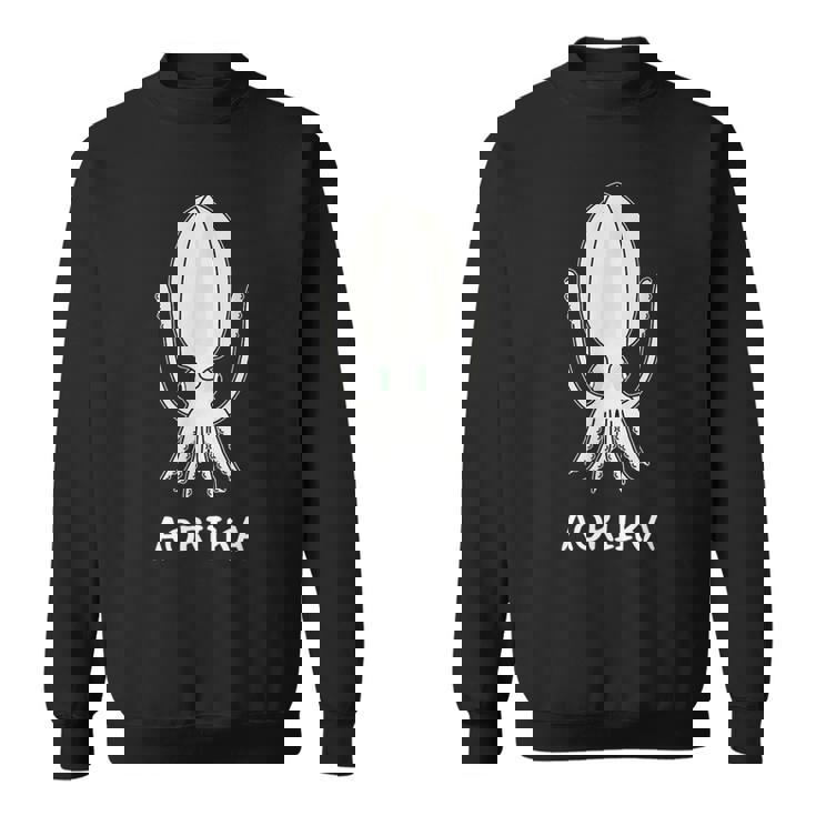 Aoriika アオリイカ イカ 願掛け 釣り好き 海釣り 趣味 おもしろ 魚好き 趣味釣り 船釣り 釣り スウェットシャツ