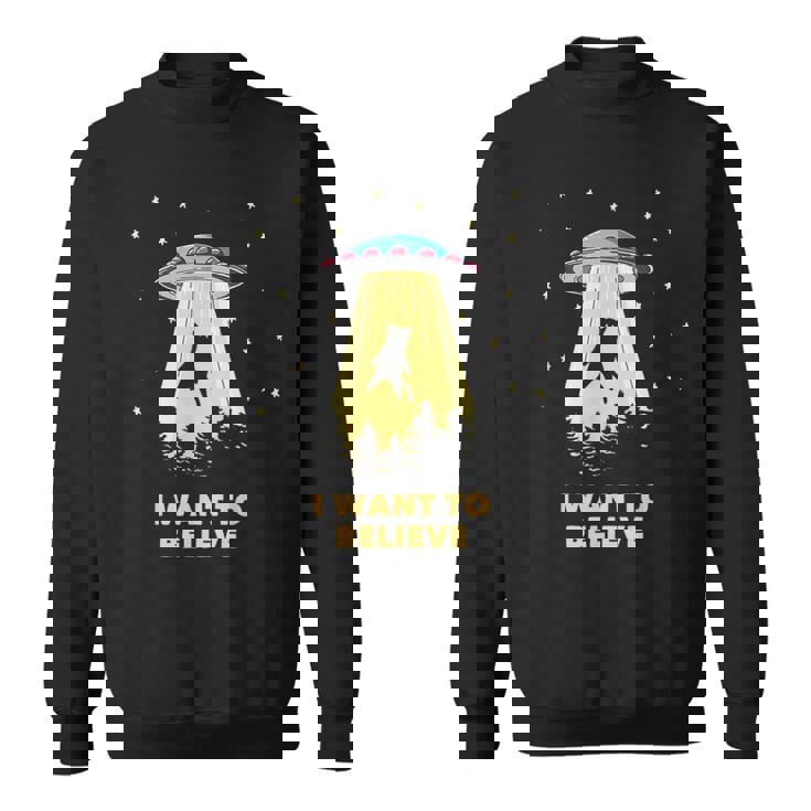 Area 51 Ufoハンターtシャツ エイリアン誘拐 I Want To Believe スウェットシャツ