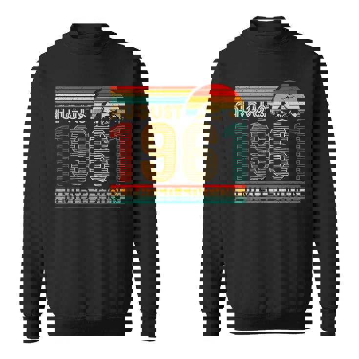 August 1961 Limited Edition Classic 1961Intage Birthday スウェットシャツ