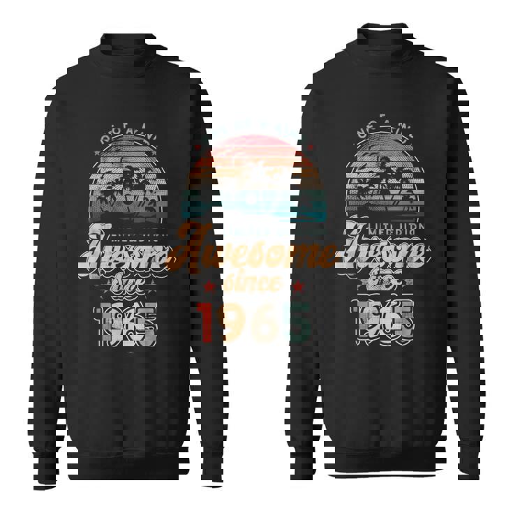 Awesomeince 1965 パームツリー 60歳の誕生日 スウェットシャツ