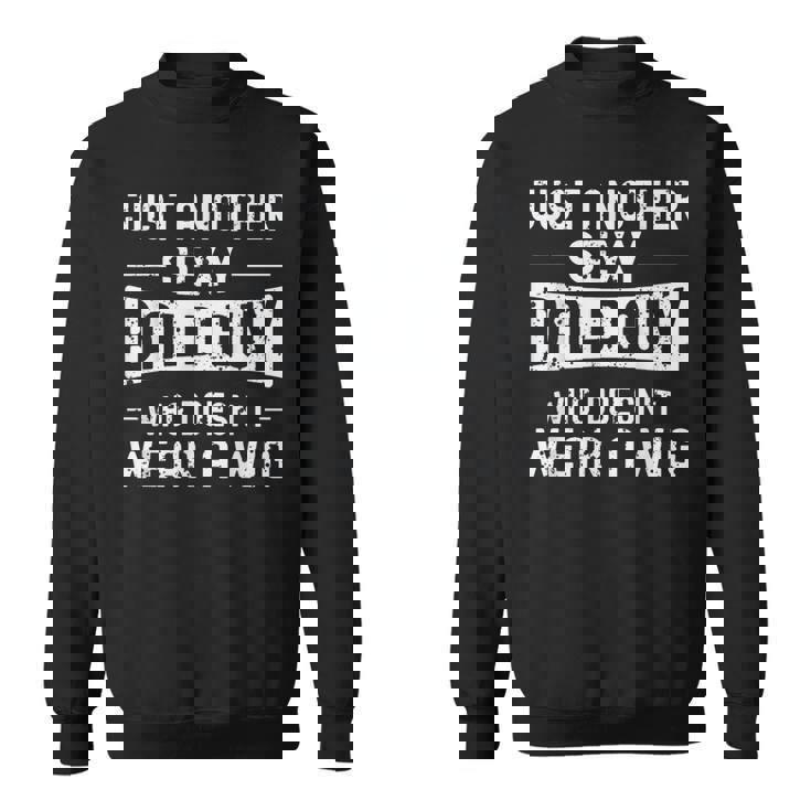 Bald Guy ウィッグ 面白い Just Another セクシー ハゲ男 ハゲ スウェットシャツ