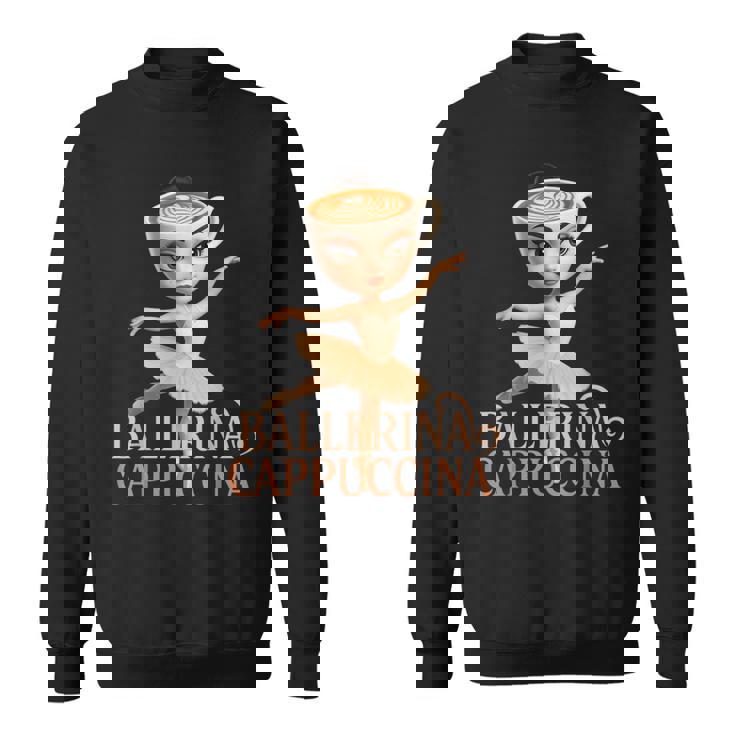 Ballerina Cappuccina Brainrot スウェットシャツ