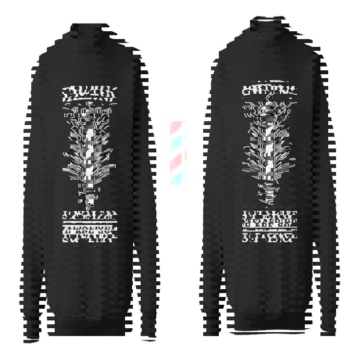 Barber ヘアドレッサー ヘアスタイリスト バーバーショップ バーバー スウェットシャツ