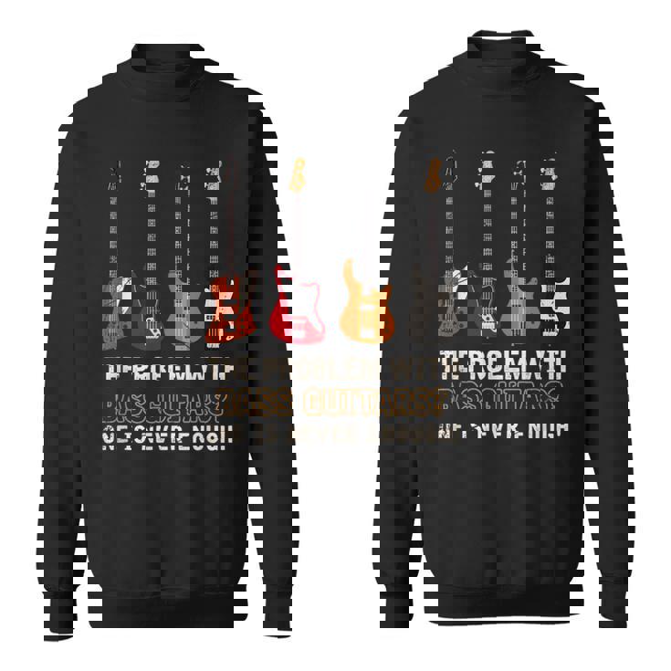 Bass Guitarist ミュージシャンギフト 楽器 ベースギター スウェットシャツ