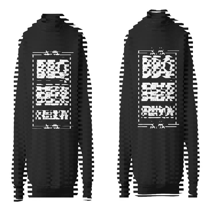 Bbq ビール 自由 スウェットシャツ