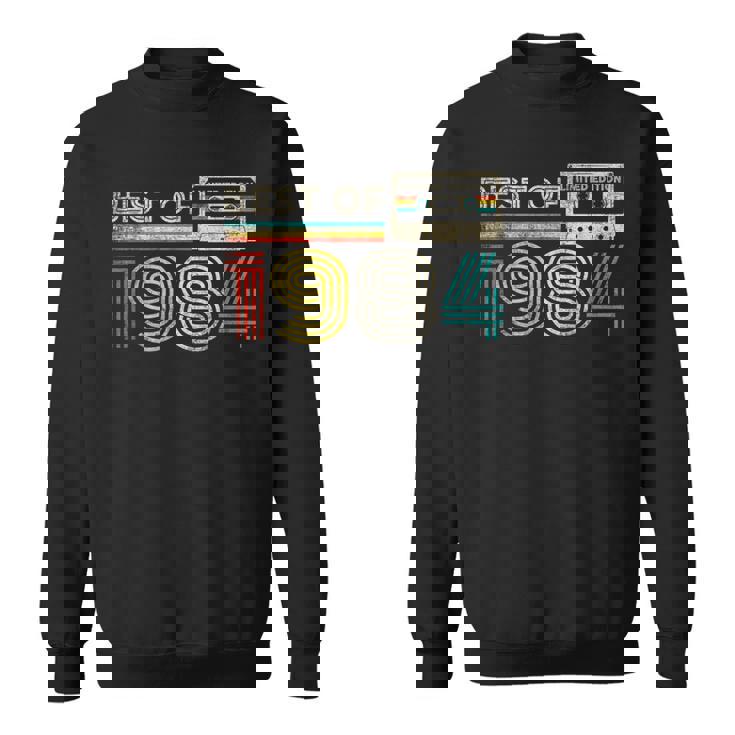 Best Of 1984 Classic Birthday 1984 Cassette Tapeintage スウェットシャツ