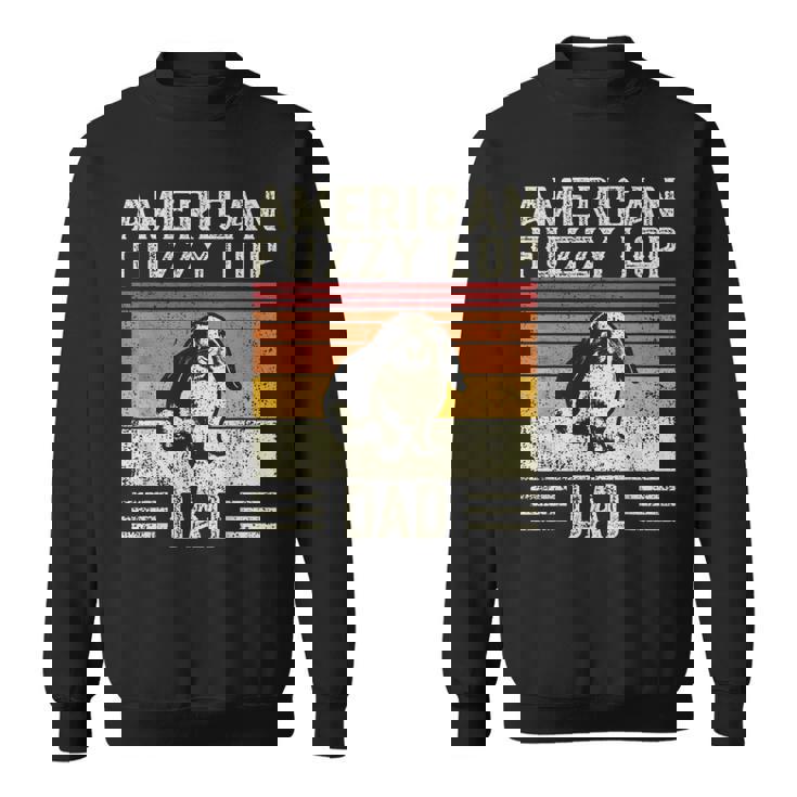 Best Rabbit Dad ヴィンテージアメリカンファジーロップ スウェットシャツ