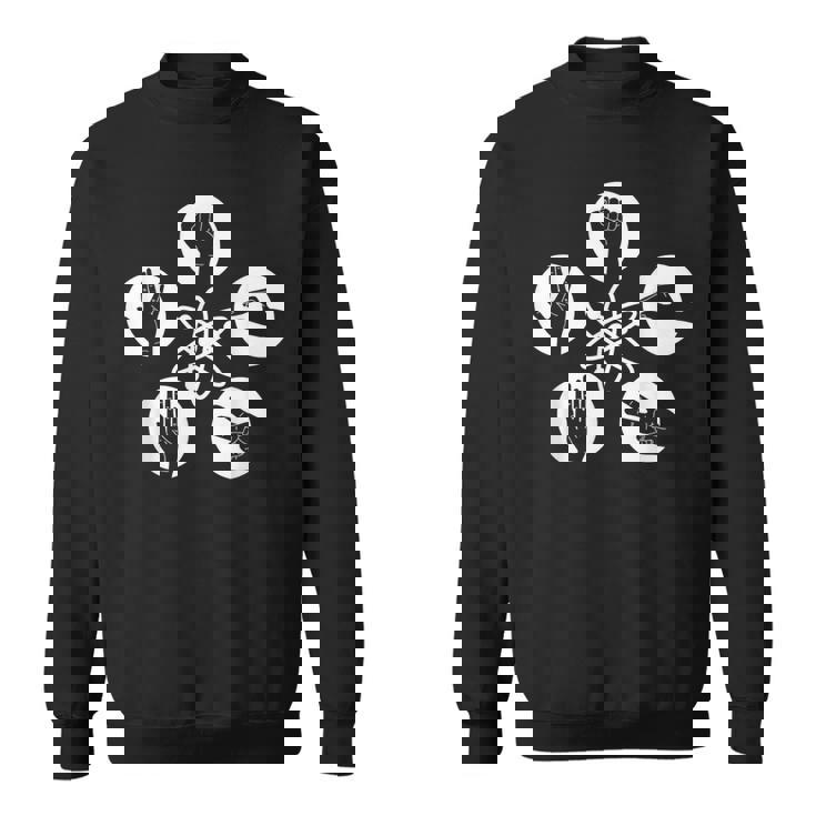 Big Bang Theory ロゴ ロック トカゲ スポック スウェットシャツ