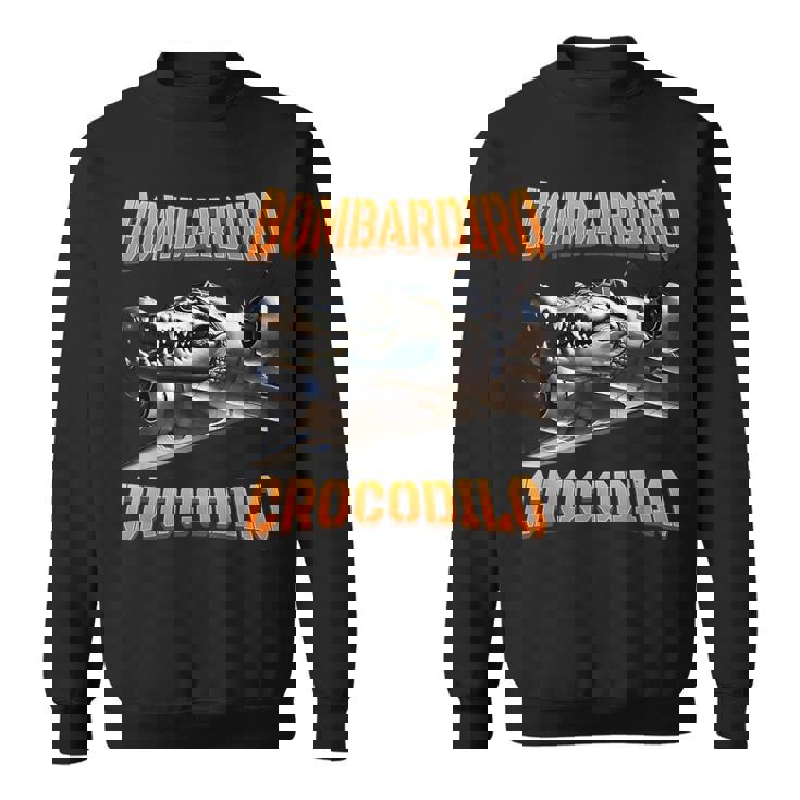 Bombardino Crocodilo イタリアンブレインロットミーム スウェットシャツ