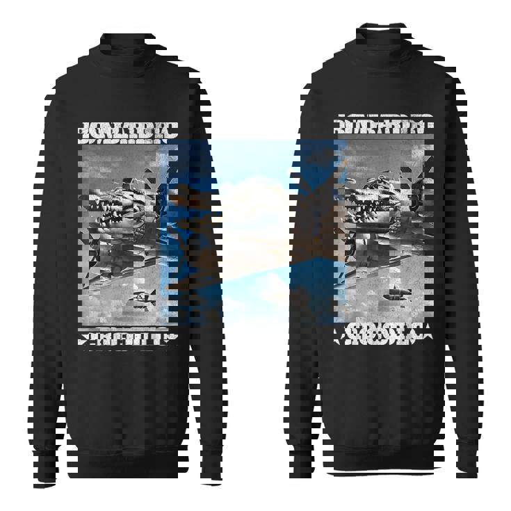 Bombardiro Crocodilo イタリアンブレインロットミーム スウェットシャツ