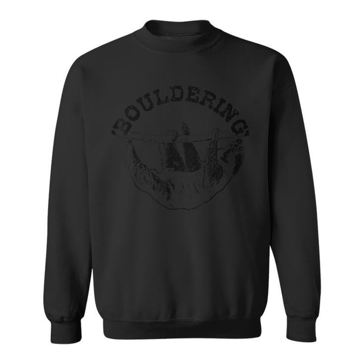 Bouldering Perezoso Escalador Divertido Regalo Boulderer Camisa de entrenamiento