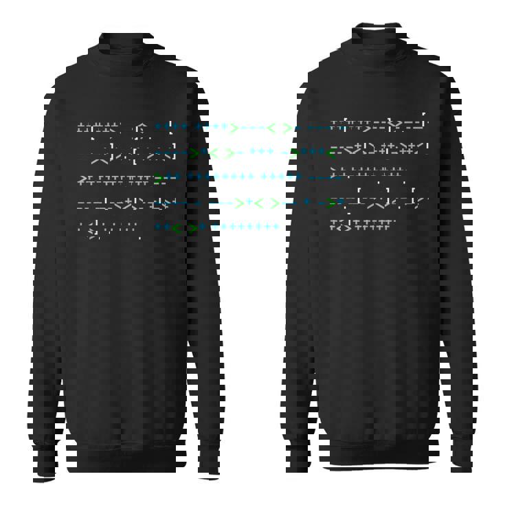 Brainfuck Hello World シャツ、プログラミング、コード、オタク スウェットシャツ