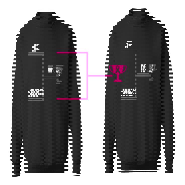 Breast Cancer Me Winner ブラケット インスピレーショナル啓発ギフト スウェットシャツ