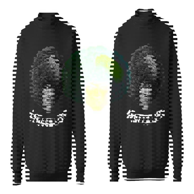 Brocco Lee ブロッコリー ブルースビーガン ベジタリアン ワードゲーム スウェットシャツ