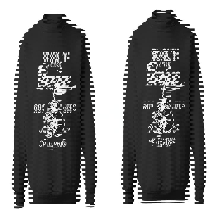 Brooklyn New York ボクシング スローバック スウェットシャツ