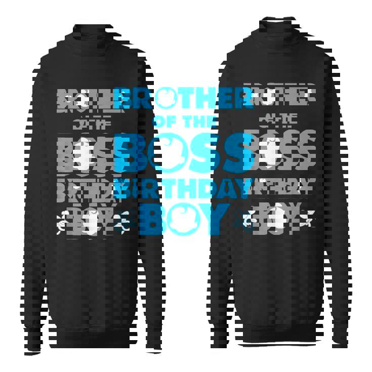 Brother Of The Boss 誕生日 男の子 赤ちゃん 家族 デコレーション スウェットシャツ