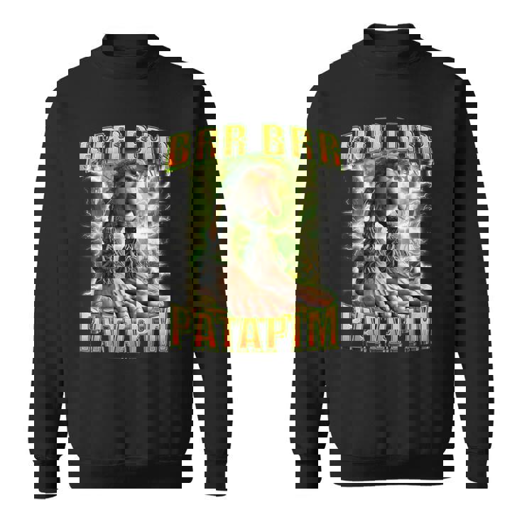 Brr Brr Patapim おもしろイタリアンミーム ブレイン パタピム ユーモア スウェットシャツ