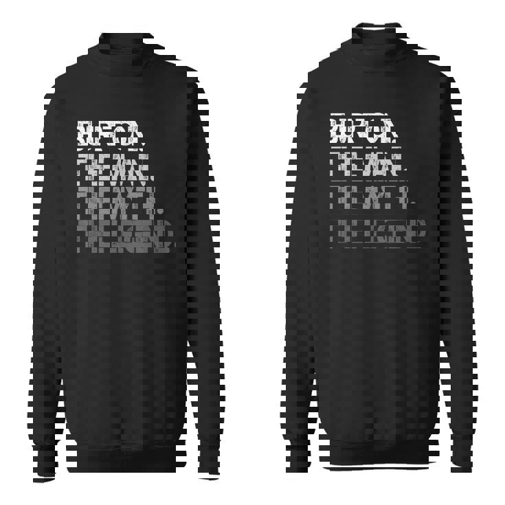 Burton -The Man Myth Legend スウェットシャツ