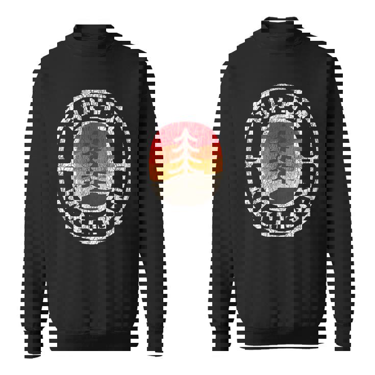 Burton Michigan ビンテージ レトロ グラフィック スウェットシャツ