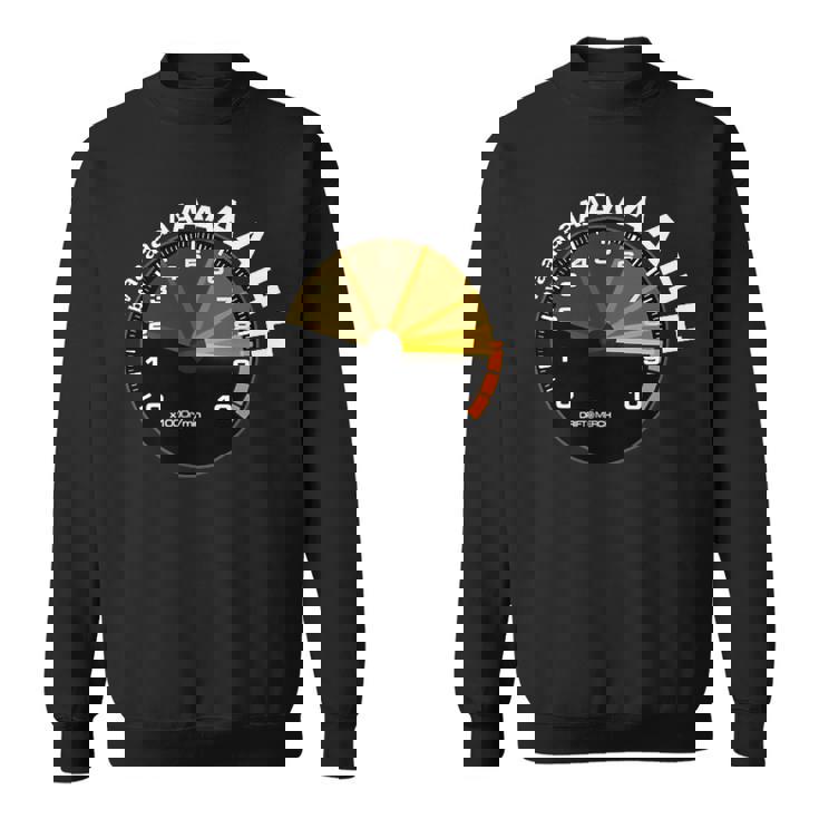 Bwaaah レーシングタコメーター 面白い車愛好家 Revving Heart スウェットシャツ