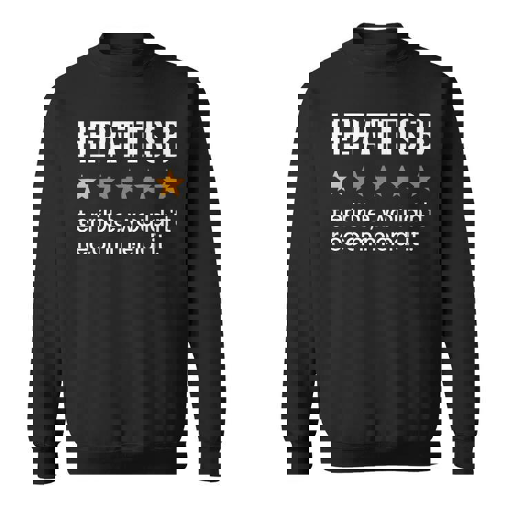 B型肝炎ワンスター評価肝炎啓発月間 スウェットシャツ