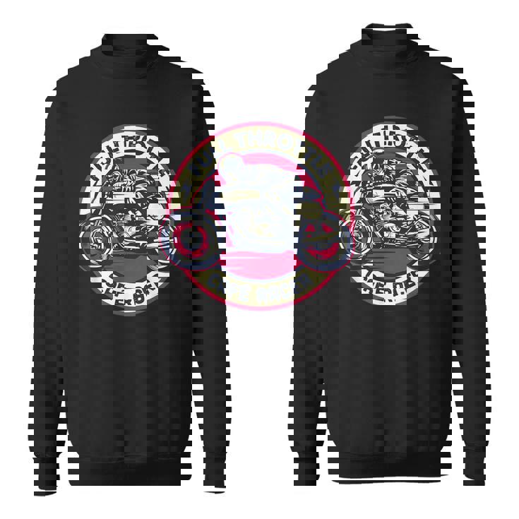 Cafe Racer フルスロットル ヴィンテージモーターサイクルtシャツ スウェットシャツ