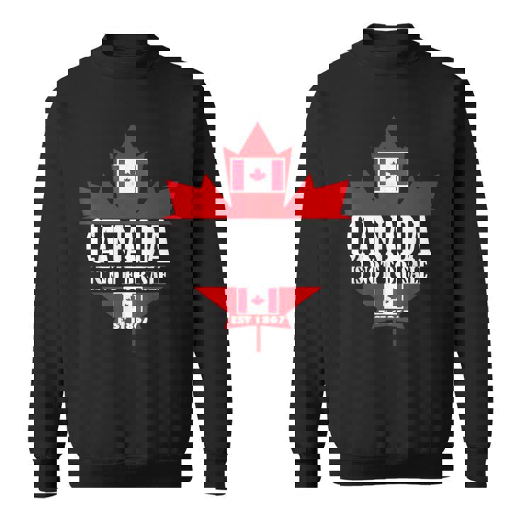 Canada Is Notale 1867 Dad Flag ゴルフビーバー 面白い帽子 スウェットシャツ