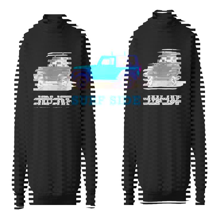 The Car On Theeaside【Surfide サーフサイド】車 サーフィン／サーファー 夏・海 スウェットシャツ