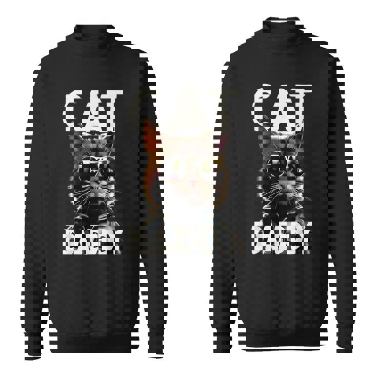 Cat Daddy 猫のお父さん 猫のお父さん お父さん ハウス 猫のお父さん 父の日 猫 スウェットシャツ