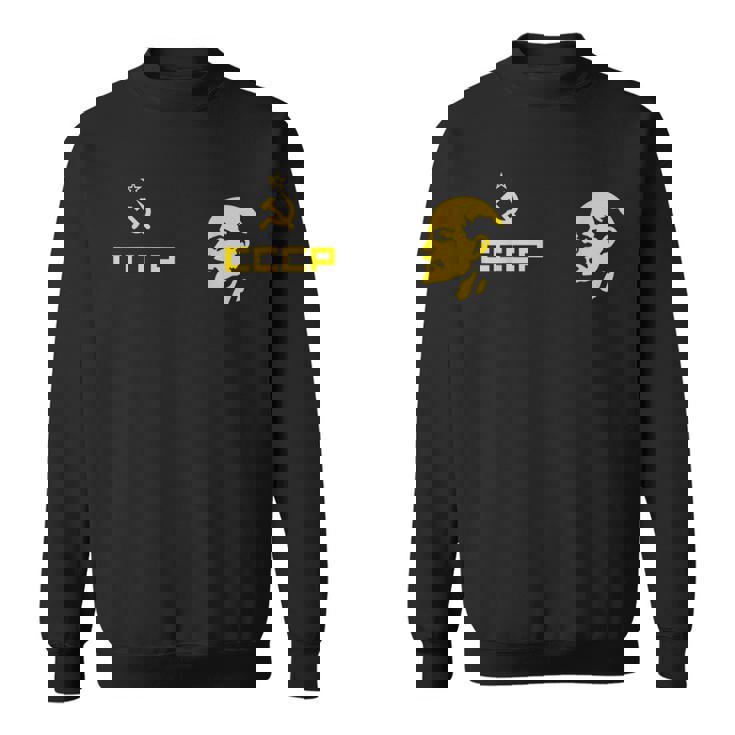 Cccp ソ連共産党 ロシア連邦 レーニンリーダー スウェットシャツ