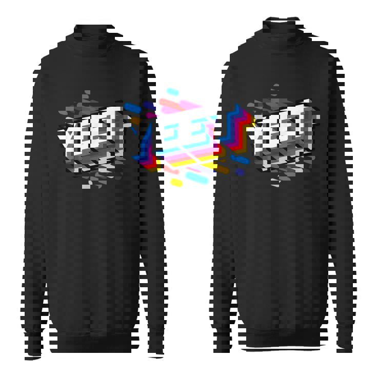 Celebration Yeet キッズ トレンディ ミーム スローガン Yeeting スウェットシャツ