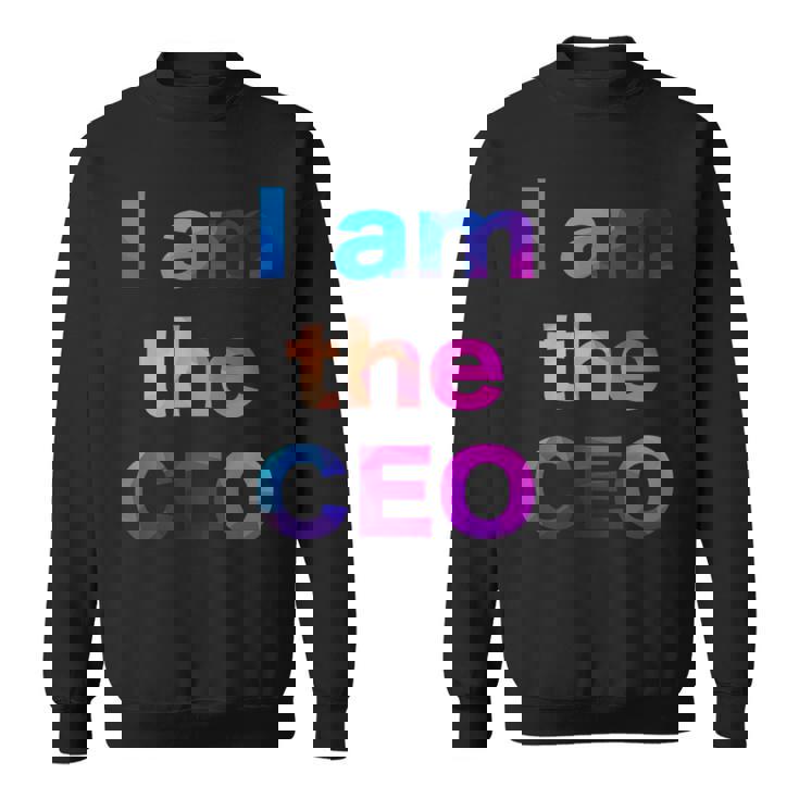 Ceo 最高経営責任者 社長 執行役員 面白い おもしろ ユーモア ギャグ お笑い スウェットシャツ