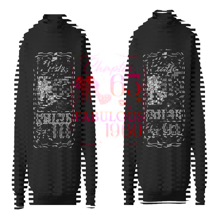 Chapter 65 Fabulousince 1960 Diamond Heels 65Th Birthday スウェットシャツ