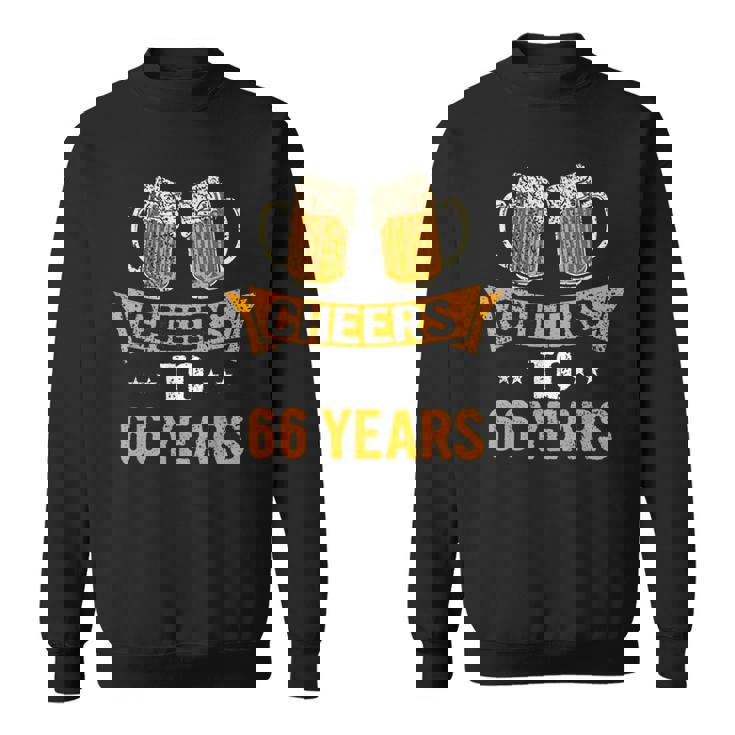 Cheers To 66歳 66歳 誕生日パーティー お祝いギフト スウェットシャツ