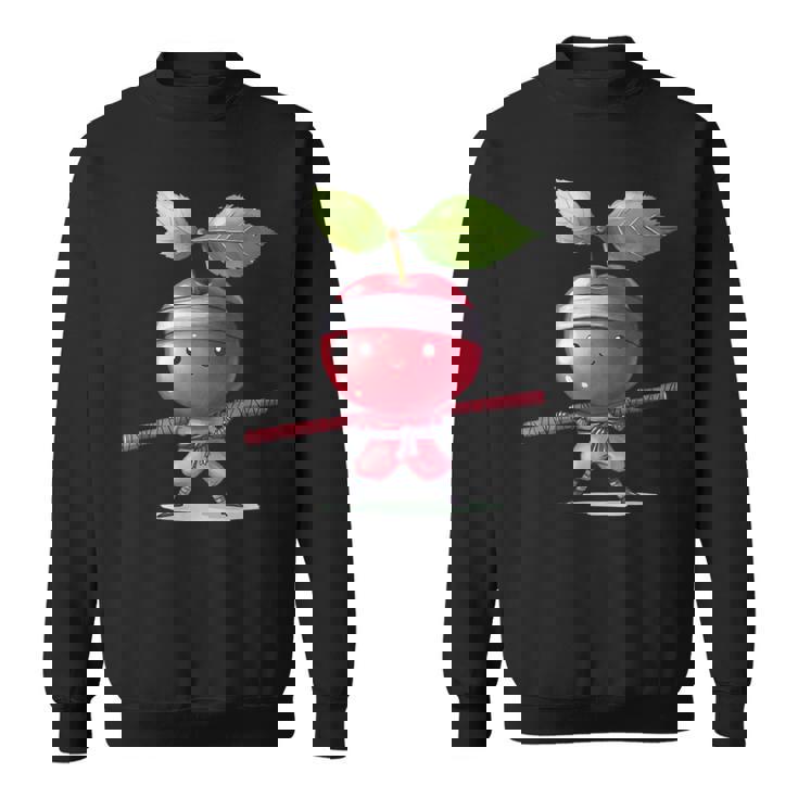 Cherry Ninja かわいいtシャツ スウェットシャツ